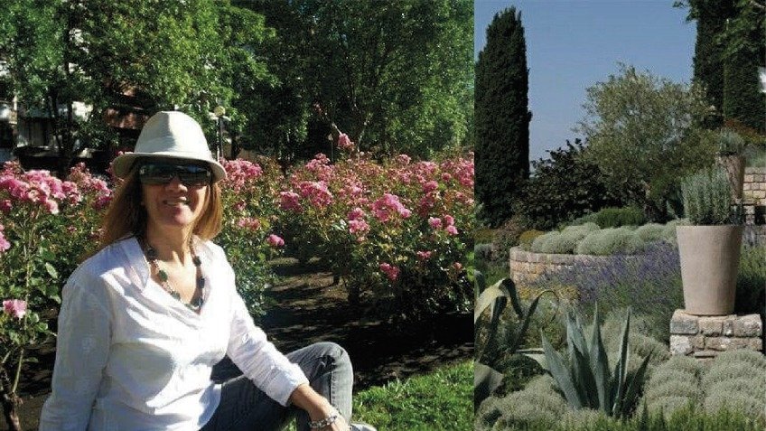 Analía Alonso aboga por respetar el ecosistema, reducir el riego y el mantenimiento. Un jardín 
